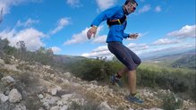 La sujecin es perfecta en terrenos complicados con las Adidas Terrex Trailmaker.