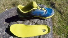 La plantilla es sencilla y no demasiado gruesa en las Adidas Terrex Trailmaker