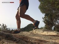 Adidas Trail Rocker: El primer dia, vamos a entrenar por la serralada litoral, terreno seco y pedregoso