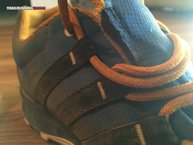 Adidas Trail Rocker: Muestra del desgaste que comentamos a causa de la poca sujecin de la lengeta.