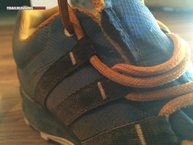 Adidas Trail Rocker: Muestra del desgaste que comentamos a causa de la poca sujeción de la lengüeta.