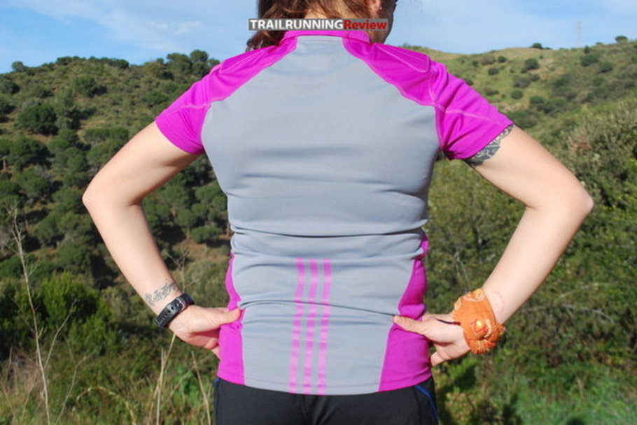 Adidas Trail Run Half-Zip Short Sleeve Tee W - TRAILRUNNINGReview.com
