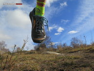 Volando con las zapatillas Altra Lone Peak 2.5