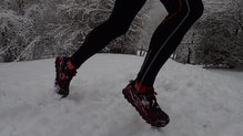 Altra Lone Peak 3.5: La nieve no es problema, pero la caa baja puede dejar entrar nieve. Valorad polainas. 