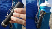 Armytek Wizard Magnet USB la pinza que incorpora el set es útil para mover de sitio la linterna según nos convenga