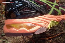 Asics Fuji Trabuco 4: Solyte y GEL a la vista en la parte trasera