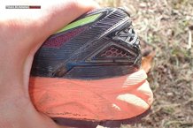 Asics Fuji Trabuco 4: Estructura rígida del talón