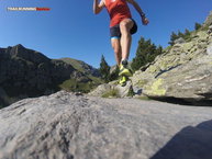 Asics Gel Fuji Endurance: Tipo de terreno (calcareo) donde los tacos han sufrido más