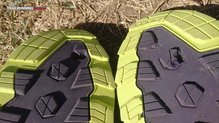 Asics Gel Fuji Endurance: Detalle de la suela y distribución de los tacos