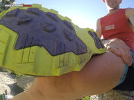 Asics Gel Fuji Endurance: Detalle de la suela y distribución de los tacos