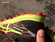 Asics Gel Fuji Runnegade 2: Abrasin total en los tacos traseros