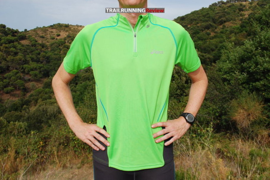 >Asics SS Zip Top