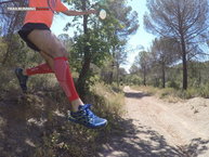 Volando con las Pantorilleras BV Sport  Booster Elite