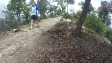 Brooks Caldera 7: con pendiente y terreno roto, no están comodas