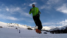 Brooks Caldera: Mientras no haya hielo también tienen buena tracción sobre nieve.