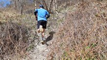Brooks Catamount, en subidas...