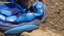 Brooks PureGrit 4, el upper comienza a romperse