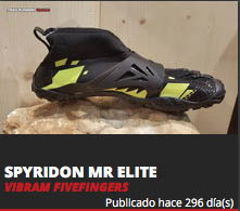 Vibram Fivegfingers Spyridon MR Elite