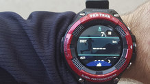 Esta es la informacin de la primera pantalla del Casio Pro Trek WSD-F21HR