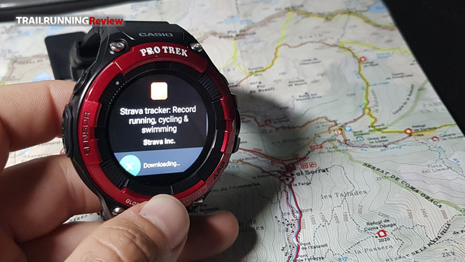 Smartwatch Casio F21 Hr Atlas Sistema Operativo Smartwatch Casio