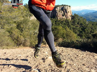 Chiruca Raptor GTX: En acción sobre piedra.