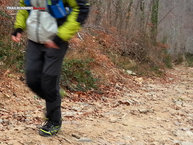 Chiruca Raptor GTX: Utilizando la técnica ca-co por diferentes terrenos del Montseny.