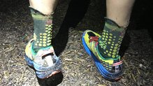 Buenas sensaciones incluso en mojado, aprobado de los Compressport Pro Racing Socks Trail v3.0