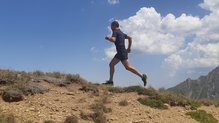 Compressport Trail Racing Short en acción.