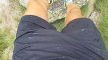 Compressport Trail Racing Short, soporta una fina lluvia por tiempo limitado.