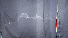 COMPRESSPORT WINTER TRAIL POSTURAL: Restos de sudor después de tres días de entreno y una vez ventilada, sin embargo, no desprendía mal olor