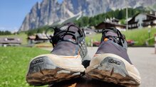 El upper de las Dynafit Alpine DNA est intacto.
