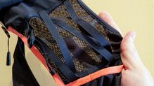 Tejido translcido de la Dynafit Alpine Running Vest