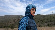 Dynafit Trail Graphic Wind Jacket, efecto parapente.