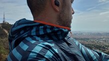 Dynafit Trail Graphic Wind Jacket, goma suave al tacto.