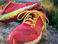 Dynafit Trailbreaker y sus largusimos cordones.