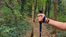 Evadict Bastones Trail Running Carbono: Empuadura cmoda pero mejorable el agarre de la cinta 