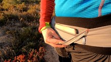 El bolsillo delantero del Freexion X-Pert Belt es el más accesible.