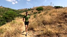 Al cabo de un rato sudando, empezamos a ver manchas en la camiseta