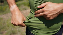 Fyke Boost Half Zip Trail Shirt