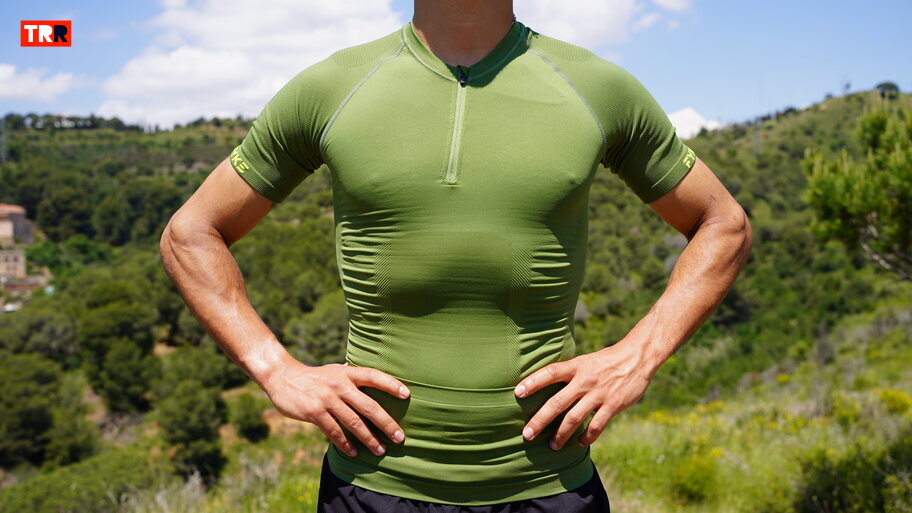 Fyke Boost Half Zip Trail Shirt