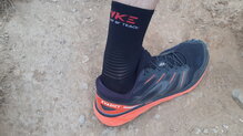 Fyke Boost Mid Sock, diseño discreto.