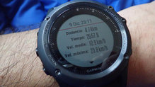 Garmin Fenix 3 HR: Podemos revisar una cantidad bastante grande de parmetros post carrera