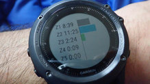 Garmin Fenix 3 HR: Tiempo en zonas