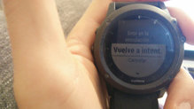 Garmin Fenix 3 HR: Ha aparecido algún problema de sincronización