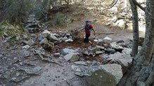 Hay que estar atentos cuando pasamos por rocas hmedas