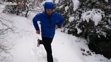 Corriendo bajo la lning Wear X-Running 2.0 Gore-Tex Activeluvia con la Gore Run