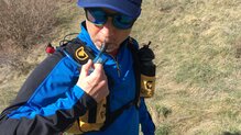 Grivel Mountain Runner Evo 20: Utilizando bolsa de hidratacin.