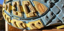 Desgaste muy progresivo de la suela Vibram Megagrip en las Hoka One One Evo Mafate
