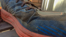 Desgaste de la mediasuela de las Hoka One One Speedgoat 4