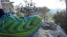 La puntera de las Hoka One One Speedgoat W est protegida.